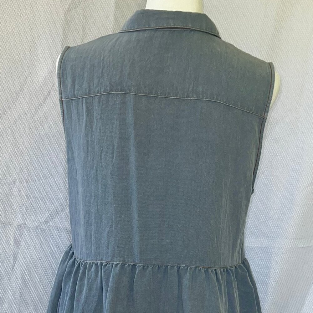 Umgee Denim Mini Dress - Picture 6 of 14